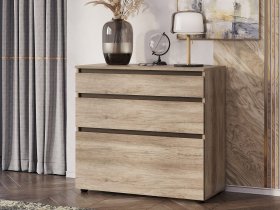 Комод КМ-01 Энигма (венге/дуб каньон) в Тальменке - talmenka.mebel-nsk.ru | фото