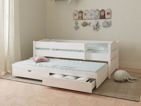 Кровать двухуровневая с ящиками «Лапландия» в Тальменке - talmenka.mebel-nsk.ru | фото