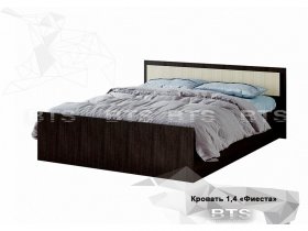 Кровать двуспальная 1,4м LIGHT Фиеста (BTS) в Тальменке - talmenka.mebel-nsk.ru | фото