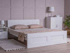 Кровать двуспальная 1,6м Сириус в Тальменке - talmenka.mebel-nsk.ru | фото