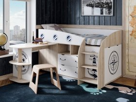 Кровать комбинированная «Немо» в Тальменке - talmenka.mebel-nsk.ru | фото
