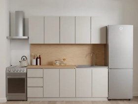 Кухонный гарнитур Мори 2,0 м (сатин) в Тальменке - talmenka.mebel-nsk.ru | фото