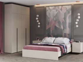 Модульная спальня Айри (кашемир) в Тальменке - talmenka.mebel-nsk.ru | фото