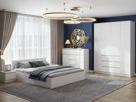 Модульная спальня Ницца в Тальменке - talmenka.mebel-nsk.ru | фото