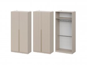 Шкаф ШК-100 Эккервуд (меланж) в Тальменке - talmenka.mebel-nsk.ru | фото
